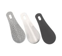 SHERCHPRY 3 Pezzi Mini Calzascarpe in Inossidabile Resistente Aiuto per Scarpe Corto Portatile per Anziani e Casa e