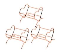 SHERCHPRY 3 Pezzi per Spugnette Makeup Rosa Oro Design Spugne Cosmetiche Ripiano per Asciugatura Spugnette Accessorio e Decorativo