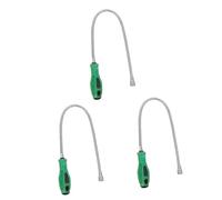 SHERCHPRY 3 Pezzi pickup magnetico magnete scegliere raccolta piccolo raccoglitore gadget di ritiro flessibile gadget a magnetico strumento magnetico flessibile acciaio inossidabile
