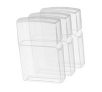 SHERCHPRY 3 Pezzi Protezione per Trasparente Custodia in Plastica Alta Trasparenza Compatibile con Zippo Scatola Porta per Campeggio e Attività Esterne