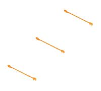 SHERCHPRY 3 Pezzi Prurito Corno Per Scarpe Manico Calzascarpe Maniglia Grattaschiena Attrezzo Da Grattapiedi Massaggiare Da Calza Per Uomo Dita Pp Arancia