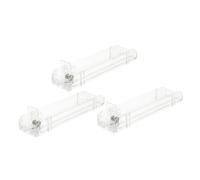 SHERCHPRY 3 Pezzi Spingisigarette automatico espositore automatico per sigarette negozio vetrina di sigarette portasigarette automatico bocchino plastica Transparent