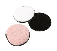 SHERCHPRY 3 Pezzi Struccanti Microfibra Spugnette per Morbidi e Lavabili Rimuove e Sole Colori Casuali per Colore Casuale
