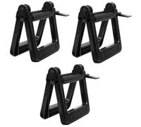 SHERCHPRY 3 Pezzi Tagliare la clip in pasta inossidabile Squeezer manuale del dentifricio impasto spremiagrumi spremitore facciale strumento di compressione del dentifricio AbS Nero