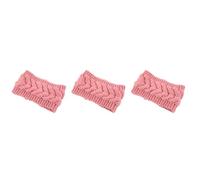 SHERCHPRY 3 Pz accessori per hair charms hair jewelry bandane Accessori per ragazze scaldacollo inter bandana Fascia per orecchie fascia per fasce per da donna rosa