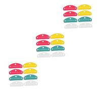 SHERCHPRY 3 Set Spremi Dentifricio Distributore Di Dentifricio Strumento Per Spremere Il Dentifricio Tasti Fare Chiave Dosatore Spremiagrumi Squeezer Del Tubo Plastica 8 Pezzi * 3