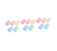 SHERCHPRY 3 set Spugna Per L'Addestramento Tattile Spazzola Morbida Sensoriale Scrub Detergente Bagno Per Neonati Igiene Cuoio Capelluto Sensibili Spugne Per La 5 pezzi*3
