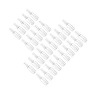 SHERCHPRY 30 Pezzi Bottiglie Plastiche Trasparenti con Design Antileak per Cosmetici e Profumi per Viaggi e Trasferte