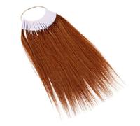 SHERCHPRY 30pezzi Campioni di Test per Styling dei Capelli Campioni di Colore dei Capelli Umani per Testare Colore Tabelle Kit per Test Incluso