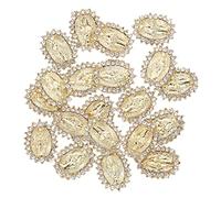 SHERCHPRY 30pezzi Ciondoli Per Unghie Forma Vergine Maria Forniture Nail Art Accessori Diy Unghie Acriliche Gioielli Per Artificiali