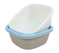 SHERCHPRY 3pezzi Bacinella Per Lavare i Piatti in Plastica Bacinella Per Biberon Per Lavandino Per Piedi Per Piatti