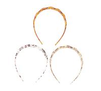 SHERCHPRY 3pezzi Copricapo Cavo Fascia Per Dallo Stile Semplice Decorazione Creativa Per Fascia Per Per Ragazza Strumento Per Fissare i