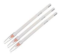 SHERCHPRY 3pezzi Matita Per Sopracciglia Bianca e Scorrevole Punta Fine Per Eyeliner Dettagliato e Lunga Tenuta Come Ombretto e Evidenziatore