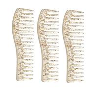 SHERCHPRY 3pezzi Pettine Disco Per Parrucchiere Pettine Per Antistatico e Resistente Strumento Salone Per Quotidiano Casa