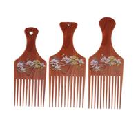 SHERCHPRY 3pezzi Pettine Per Capelli Da Uomo Pettine Multifunzione Per Styling Dei Capelli Denti Lisci Corpo Resistente Impugnatura Ergonomica Piccolo e Compatto