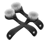 SHERCHPRY 3pezzi Spazzola Per Pulizia Del Manuale Setole Morbide Per Lavaggio Del e Esfoliazione Accessorio Viaggio Sicuro e Resistente