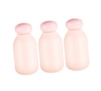 SHERCHPRY 3pezzi Viaggio Approvati Dalla Tsa Contenitori in Plastica Perdite Comprimibili Per Toeletta Shampoo Lozione e Bagnoschiuma