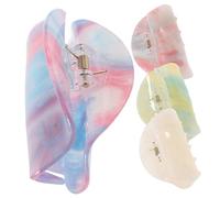 SHERCHPRY 4 Pezzi Clip di squalo color caramelle Accessori Clip di artiglio fermagli per artigli da donna fermagli per medi fermagli per da ragazza Acrilico