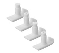 SHERCHPRY 4 Pezzi Cuscinetti Per i Piedi Del Deambulatore Accessori Da Sci Scivola Camminatore Deambulatore Per Anziani Punte Dei Piedi Del Deambulatore Alianti Antiscivolo Bianca Plastica
