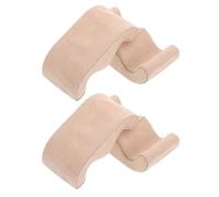 SHERCHPRY 4 Pezzi Cuscino per display per orologio a forma di m Guarda il cuscino mini in velluto per orologio da esposizione del bracciale per orologi Beige