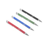 SHERCHPRY 4 Pezzi Penna Sfera Retrattile Metallo per Insegnanti Studenti e Ufficio Scrittura e Design Elegante per Cerimonie e Business