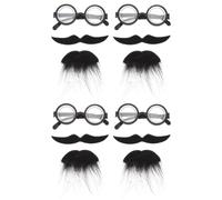 SHERCHPRY 4 Set Di Appendiabiti Per Barba Finta Di Halloween Fermacarte Campanelli Eolici Da Clown Appendiabiti A Cloche Forcine Per Scatole Per Biscotti Grucce Per Armadio