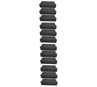 SHERCHPRY 4 Set Pennello Con Corsa Della Barba Spugne Spazzola Per Barba Pulito Barbiere Setola Da Spugna Per Della Barba Per Lavandino Quando Kit Ripulire Nero Spugna Dura 3 Pezzi*4