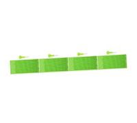 SHERCHPRY 4 Set Tavoletta Braille Piastra Di Scrittura Cieca Stilo Per La Scrittura Braille Kit Di Scrittura Con Tastiera Braille Penna Braille Per Non Vedenti Lavagna in Braille Pp Verde