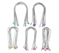 SHERCHPRY 40pezzi Clip per Bigodini Caldi di Ricambio in Inox Fermagli per Bigodini Elettrici Design U Resistente al Calore Adatto da Compatto per Casa e Viaggio