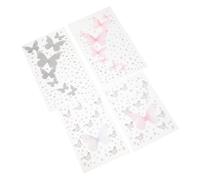 SHERCHPRY 4fogli Gemme Autoadesive per Viso Strass per Trucco di Capelli e Corpo Cristalli per Unghie Adesivi Strass per Eventi Speciali e Feste