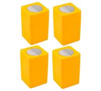 SHERCHPRY 4pezzi Contenitore Per Smaltimento Delle Lame Lattina Per Riciclaggio Dei Rasoi Multiuso Supporto in Metallo Per Conservazione Sicura Delle Lame Usate