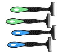 SHERCHPRY 4pezzi Rasoio Per Corpo Uomo Portatile Dispositivo Per Rimozione Peli Strati Rasoio Per Cura Della Persona Maschile Adatto Per Uso Su Viso Corpo e Viaggi Delicato Sulla Sensibile