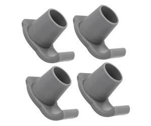 SHERCHPRY 4pezzi Scivoli Per Walker Resistenti Alianti Antiscivolo Supporto Aggiuntivo Facile Da Usare Su Superfici Marciapiedi Assorbono Gli Urti Ogni Passo Montaggio Senza Attrezzi Materia