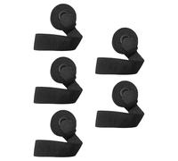 SHERCHPRY 5 Pezzi Ancoraggi Porta per Fasce Elastiche Fitness Resistente PVC e Nylon per Allenamenti Sicuri Casa Supporto Versatile per Esercizi di Forza e Stretching Facile da Installare