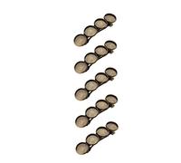 SHERCHPRY 5 Pezzi Fermagli per Vintage con Base Diy per Decorazioni Eleganti Accessori per Donne e Ragazze Compatibili con Settaggi Colorazione Patina