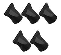 SHERCHPRY 5 Pezzi Ugelli per Asciugacapelli in Nera Diffusore e Concentratore per Capelli Ricci e Lisci Accessori Resistenti al Calore per Styling e Cura Professionale