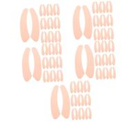 SHERCHPRY 5 set Copriwater Riscaldabile Copriwater Rotondo Copriwater Morbido E Imbottito Copriwater Bianco Copriwater Copriwater Copriwater Rosa In Peluche 10 paia*5