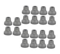 SHERCHPRY 5 Set Cuscinetti Per Le Stampelle Punte Di Canna Anziani Punta Del Da Passeggio Punta Dei Piedi Della Stampella Antiscivolo Gomma Da Cancellare Grigio 4 Pezzi*5