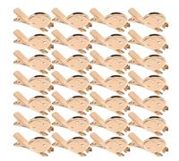 SHERCHPRY 50 Pezzi Base Spilla Sicura con Clip Becco d Anatra per Fai da Te Brooch Accessori Bigiotteria Fatte Mano Completo per Progetti Creativi e Decorazioni Natale