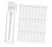 SHERCHPRY 50pezzi Bottiglie Per Profumi in Vetro Da Mini Contenitori Per Viaggi Ermetici e Resistenti Per Cosmetici Oli Essenziali Vari