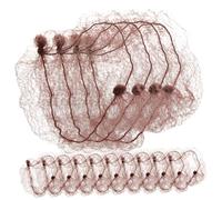 SHERCHPRY 50pezzi Retina Per Chignon Retine Elastiche Per Capelli Copri Chignon in Rete Elastica Accessori Per Capelli Per Donne e Ragazze
