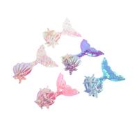 SHERCHPRY 5pezzi Coda Da Per Bambine Fermagli Scintillanti Forma Di Accessori Per Capelli Forma Di Stella Per Ragazza Ragazza e Piccoli