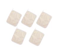 SHERCHPRY 5pezzi Panni Esfolianti Per Corpo e Viso in Nylon Scrub Per Bordi Rinforzati Asciugamano Da Bagno Per Rimozione Cellule Morte Confezione