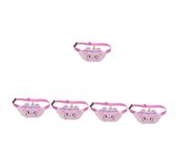 SHERCHPRY 5pezzi Zaino Per Ragazzo Ragazza Borsa Fanny Peluche Colorata e Pratica Per Attività Quotidiane Perfetta Per Viaggi e Occasioni Speciali