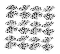 SHERCHPRY 6 paia Fermagli per Capelli con Nastro Grosgrain Tema Calcio Clip Leggere e Resistenti per Donne e Ragazze Tifose Accessori Sportivi con Stampa Football per Look Casual e Sportivo