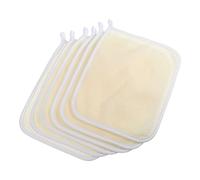SHERCHPRY 6 Pezzi Panno Esfoliante per Bagno e Doccia Teli Scrub Nylon per e Massaggio Texture per Esfoliazione per Viaggi e Relax