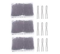 SHERCHPRY 600 Pezzi Forcine U Metalliche per Forcine Ondulate Piccole per Chignon con Scatola Porta Accessori Fermezza Resistente per Acconciature Quotidiane