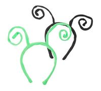 SHERCHPRY 6pezzi Fascia per Capelli Antenna per Insetti Fascia Morbida per Cosplay e Costume da Halloween Accessori per Capelli Design di Farfalla e Formica