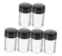 SHERCHPRY 6pezzi Vuoto Per Cosmetici Scatola Per in Polvere Libera Piccolo Di Plastica Per Polvere Come Talco e Per Uso Quotidiano e Viaggi