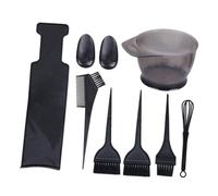SHERCHPRY 8 Pezzi Colorazione Kit con Ciotola Pettine e per Parrucchieri Accessori per Tinta Te Utensili Pratici per Salone